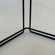 Table d'appoint vintage de Max Sauze "isocèle" design années 70