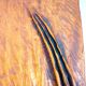 Carved wooden mirror, signed P. Guallino, "le passage", brutalist design from the 80s