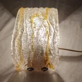 Murano glass wall lamp. Italy, 1960s.