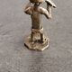 Ancient Akan weight for weighing gold in brass, in excellent condition.