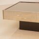 "Bar" coffee table by Willy Rizzo for Cidue 70's