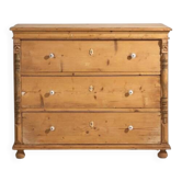 Commode ancienne en bois massif (c.1920)