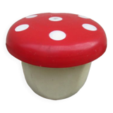 Vintage garden storage bin - mushroom shape