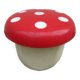 Vintage garden storage bin - mushroom shape
