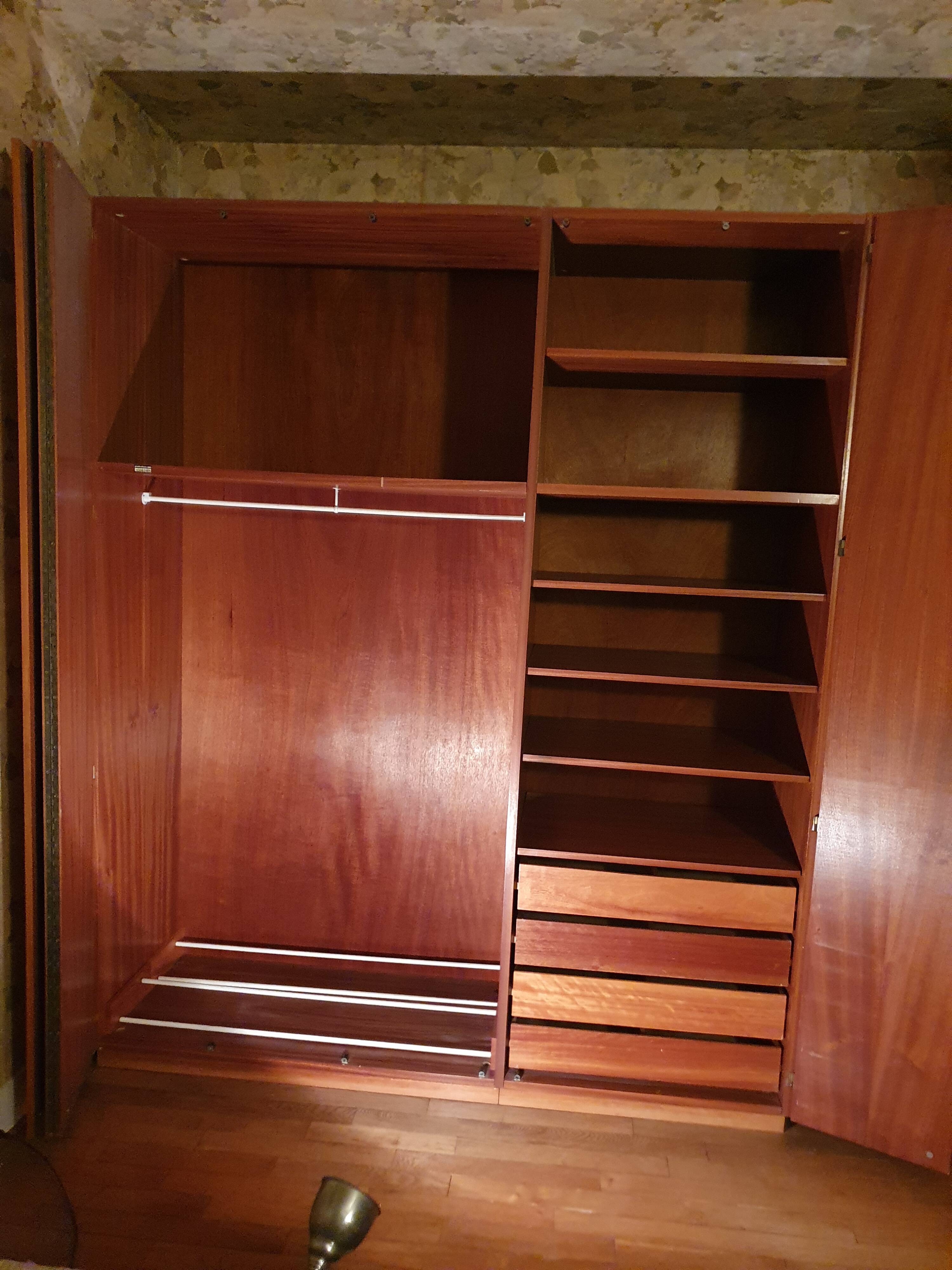 Large wardrobe signed Productions Gascoin