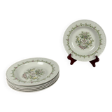 Set of 6 Villeroy and Boch Trianon model soup plates