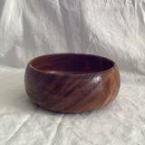 Saladier en bois de olive dimensions : hauteur -11 cm- diamètre -23 cm-