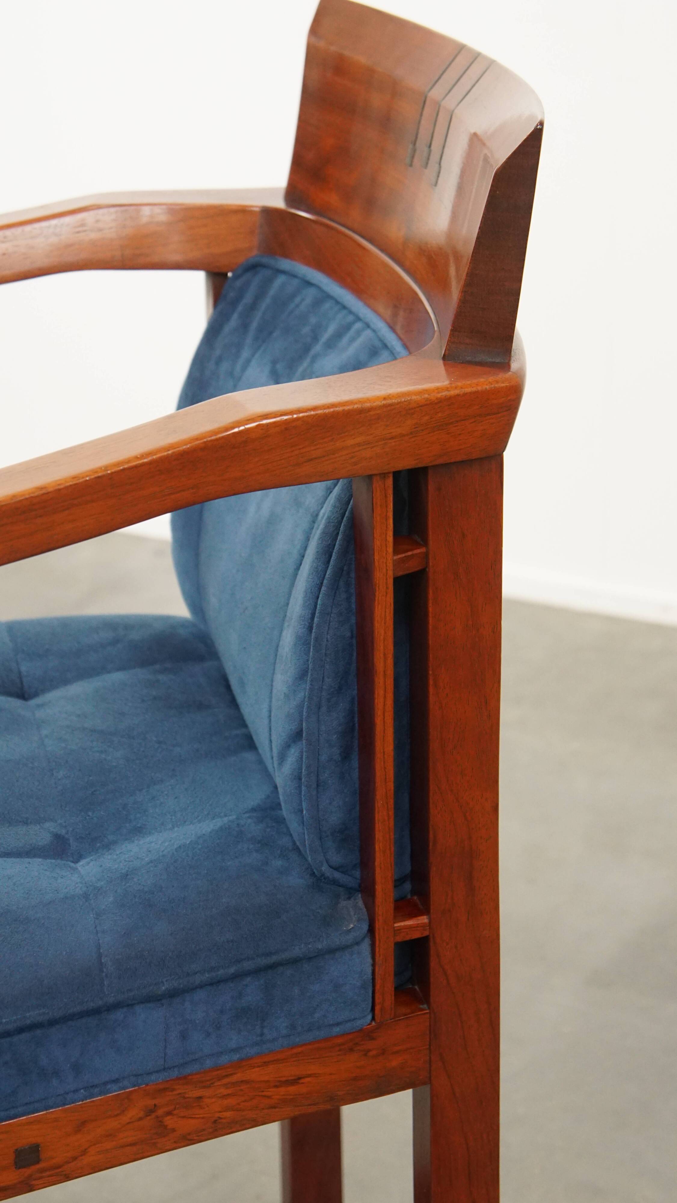 Schuitema Art Deco chair from the Decoforma series with armrests