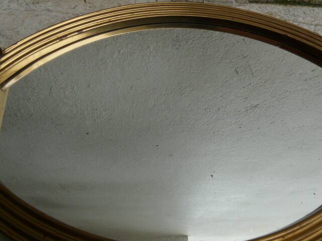 Art deco mirror tray