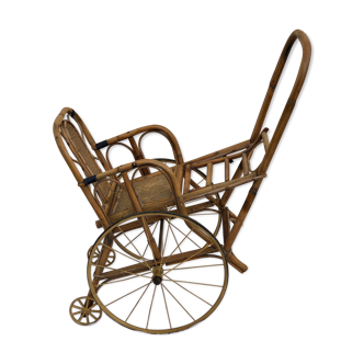 1900 rattan stroller