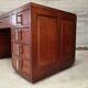 Modernist mahogany desk from cuba dominique art deco 1940
