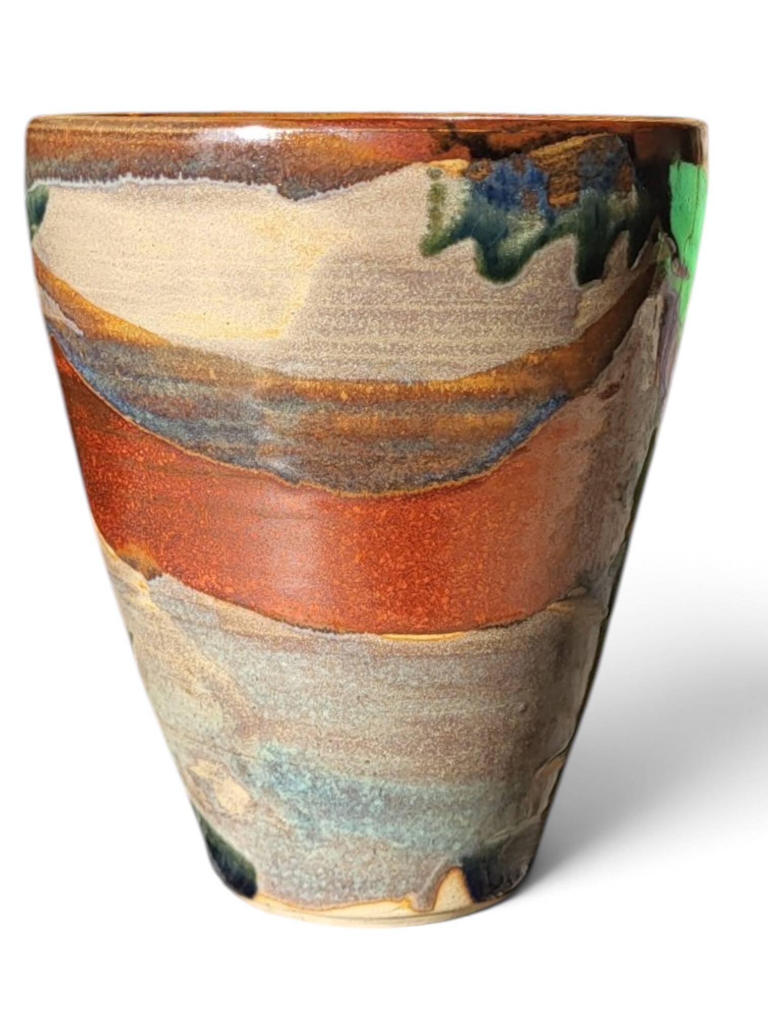 Stoneware vase / Puisaye