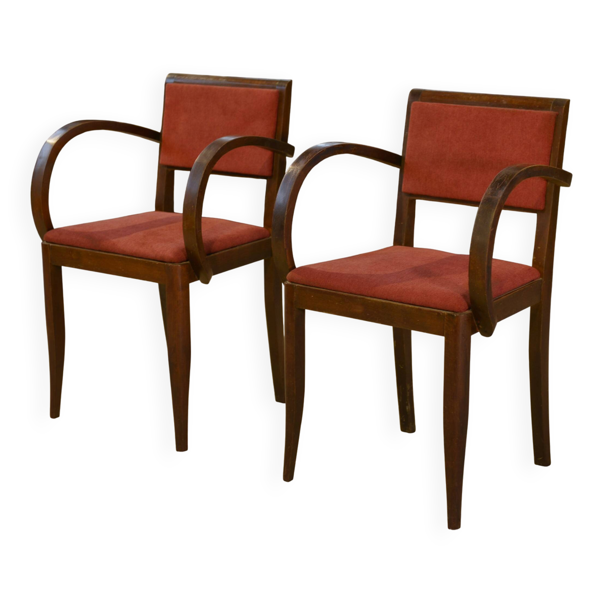 Pair of Bridge armchairs 1960s