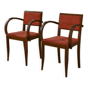 Paire de fauteuils bridge