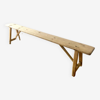 Banc de ferme restauré - 193 cm