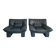 Pair of armchairs, Nicoletti Salotti, 1980, Italy