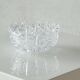 Bol décoratif Flocons de neige en cristal, début 20e siècle