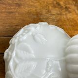 Portieux vase in white opaline