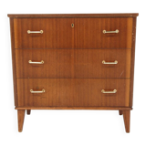 Commode scandinave en acajou, Suède, 1950