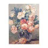 Tableau Elisa Georget 1914 hst bouquet de fleurs XIXéme XXéme