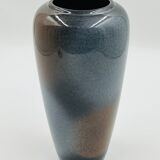 Gradient grey-blue modernist vase