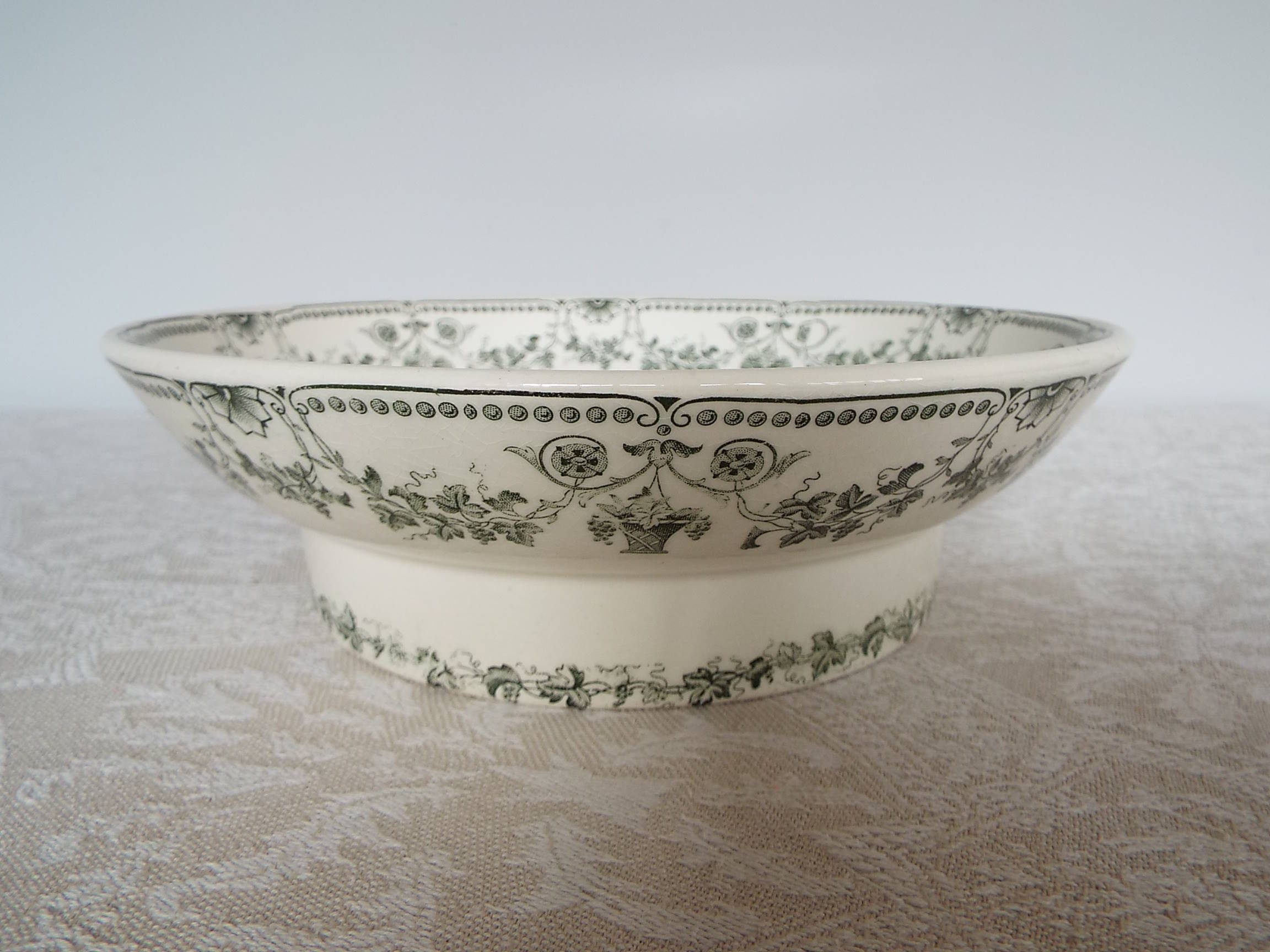 Dish badonviller model champagne