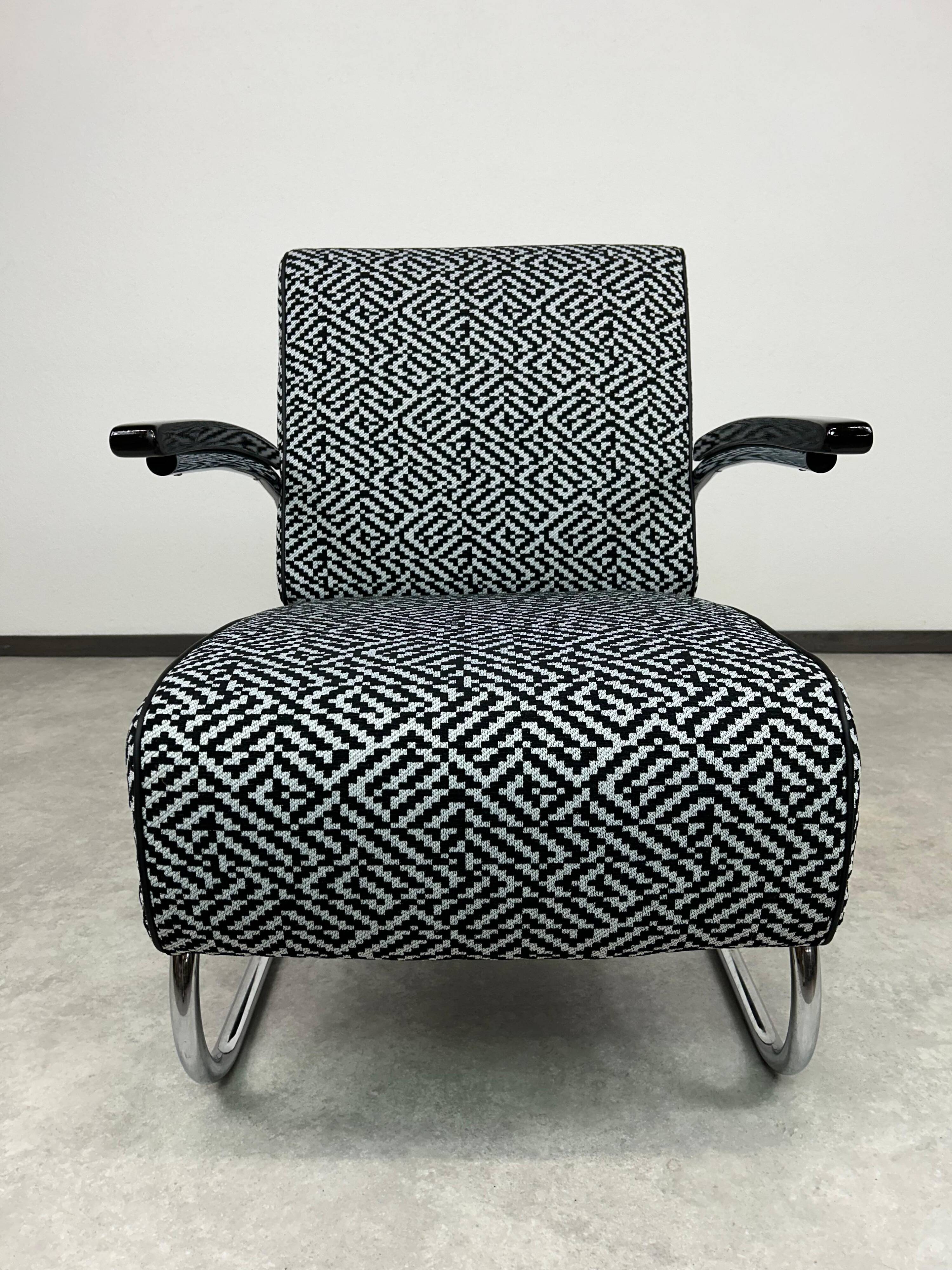 Bauhaus armchairs Fa Slezák Fn 24 / Thonet S 411