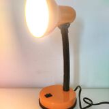 Vintage orange desk lamp