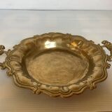 Tray with brass handles