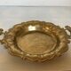 Tray with brass handles