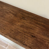 Antique wooden fireplace mantel