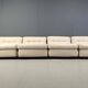 Set of 4 Amanta sofas by Mario Bellini for C&B Italia, 1970s