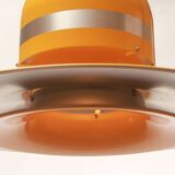 1970s ceiling lamp in yellow, Space Age