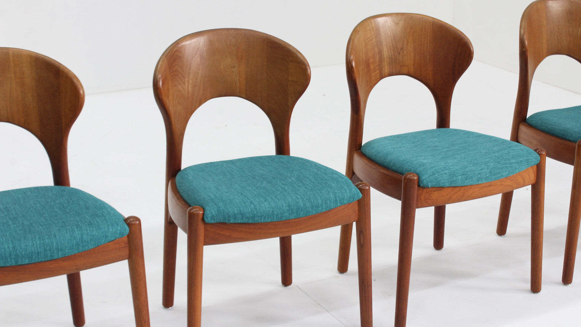 Vintage Danish dining chairs by Schou Andersens Mobelfabrik, 1960s, set of 4