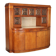 Mahogany buffet with marble and maple inlays.