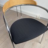 Pair of gondola design chairs