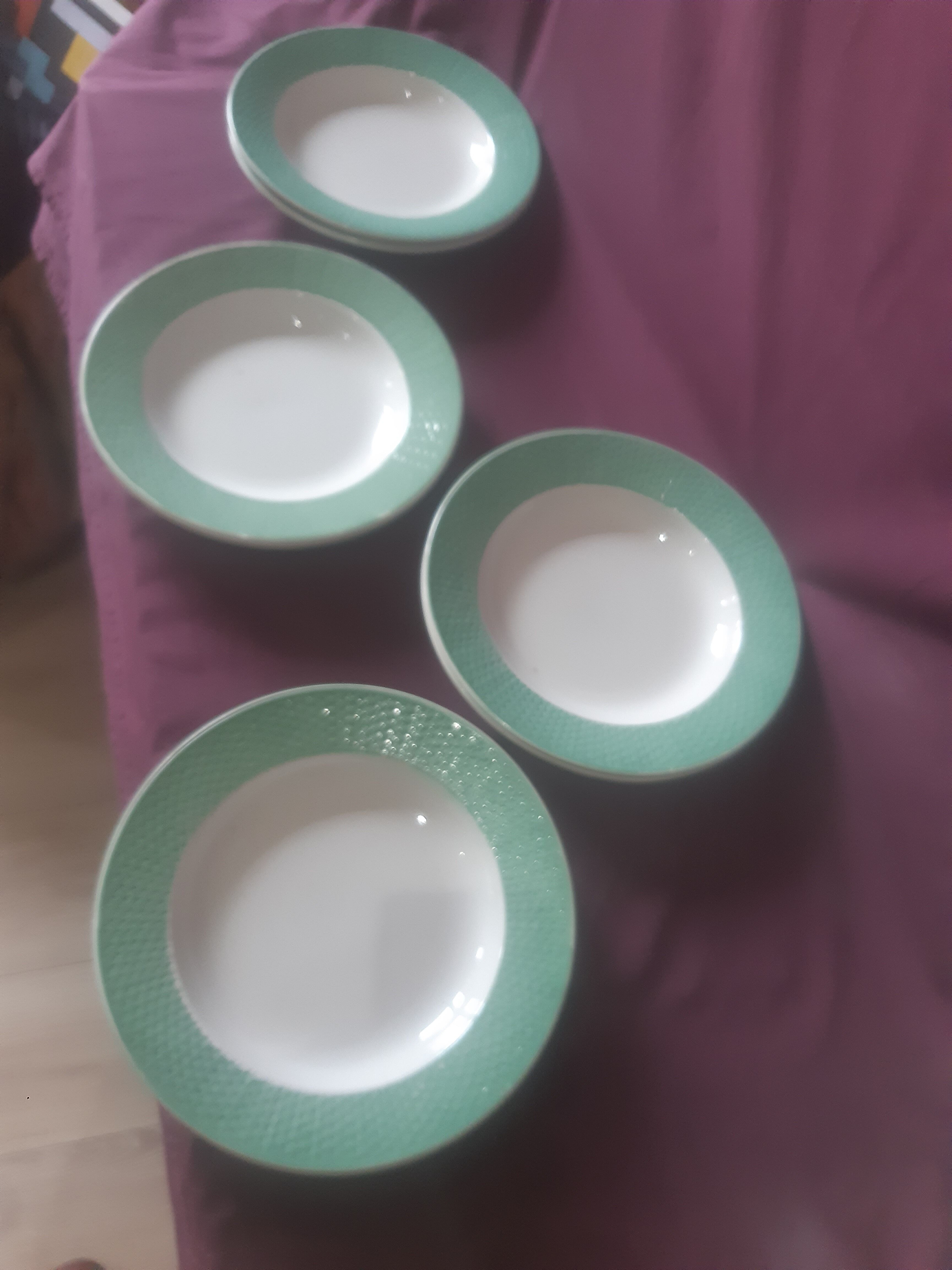 8 Digoin hollow plates