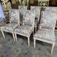 6 Louis XVI style chairs