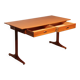 Walnut desk by the Italian architect Gianfranco Frattini for Bernini 1950.