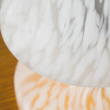 Glass table lamp, 1970s