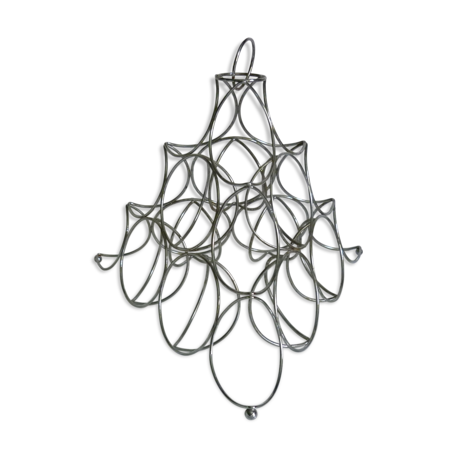 Door-fruit in metal wire