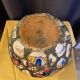 Ancien cache pot mosaique style picassiette annees 60