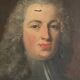 Tableau ancien peinture sur toile 1750
