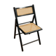 Chaise cannée pliante
