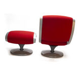 Gluon chair et ottoman par Marc Newson, édition Moroso Italy