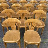 12 chaises bistrot vintage