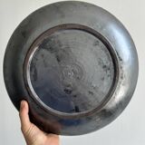 large colored terracotta ceramic dish