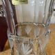 Lorraine crystal champagne bucket with 24 carat gold coating