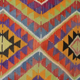 Anatolian handmade kilim rug 280 cm x 189 cm