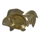 Brass fish catchall tray
